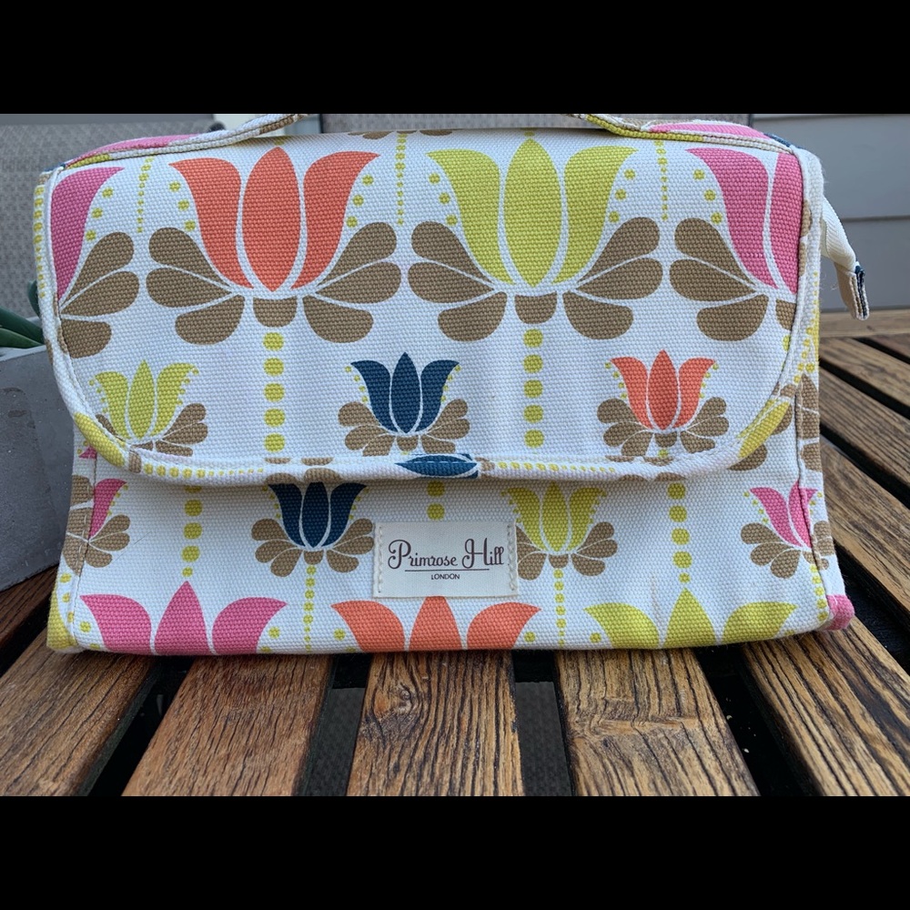 Boutique Primrose Hill cosmetic bag EUC
